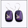 Kolczyki z kolekcji Kandinsky Fiolet 15/25