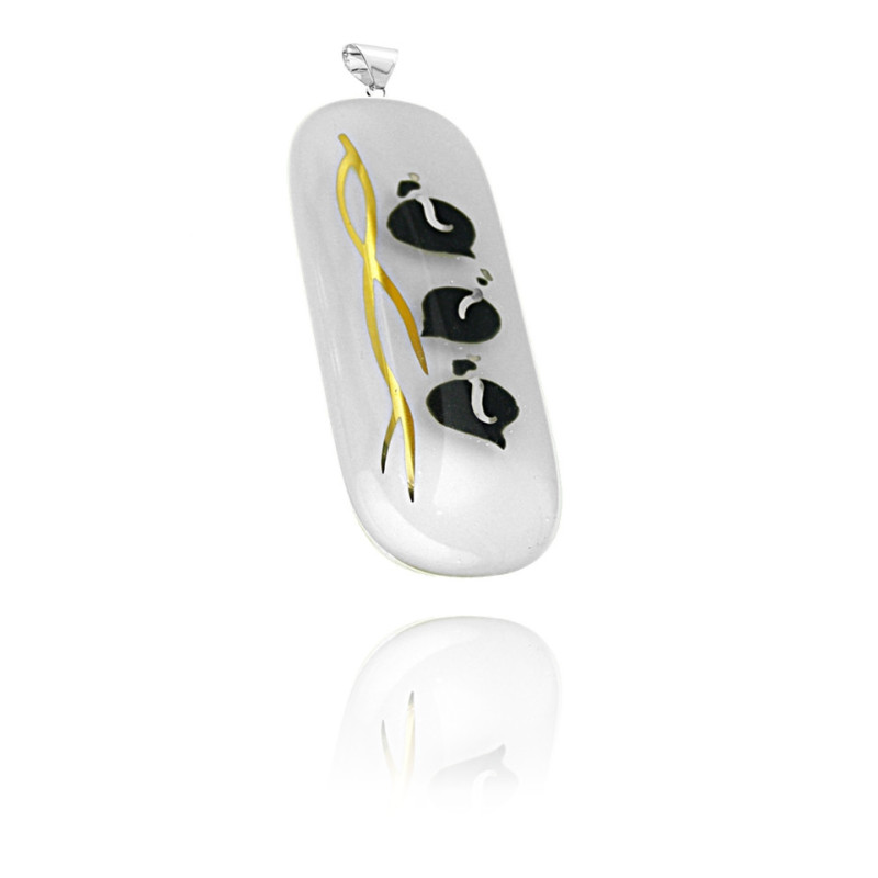 Zawieszka z kolekcji Czar Natury Białe 50/20