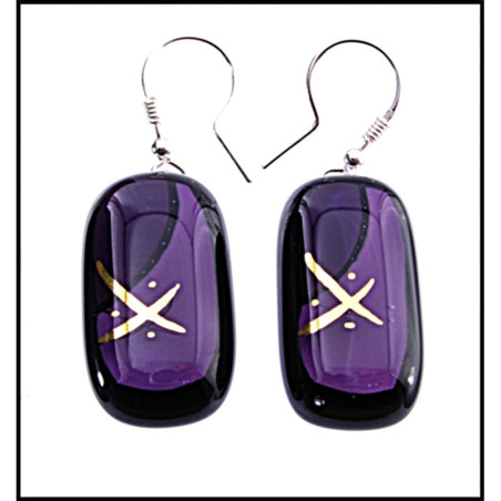 Kolczyki z kolekcji Kandinsky Fiolet 15/30