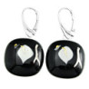 Kolczyki wiszące z kolekcji Czar Natury Czarne 20