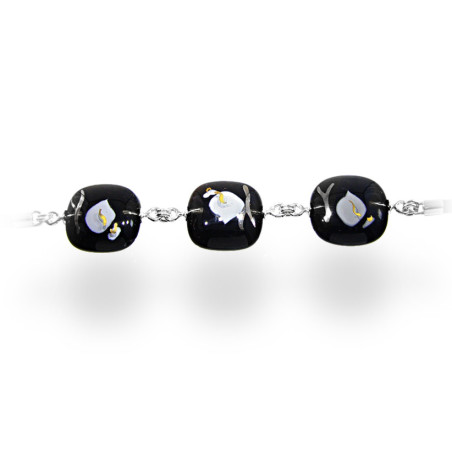 Bransoleta z kolekcji Czar Natury Czarne