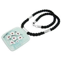 Wisior z kolekcji Magnolia Zielona 55