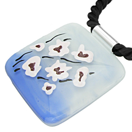 Wisior z kolekcji Magnolia Niebieska 55