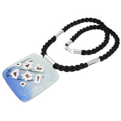 Wisior z kolekcji Magnolia Niebieska 55