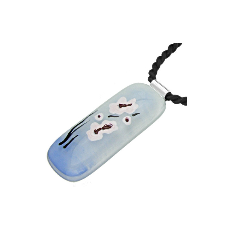 Wisior z kolekcji Magnolia Niebieska 50/20