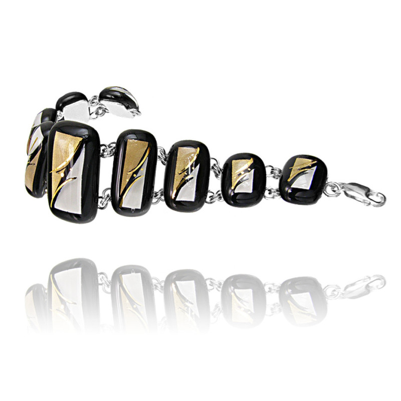 Bransoleta duża z kolekcji Kandinsky Złoty